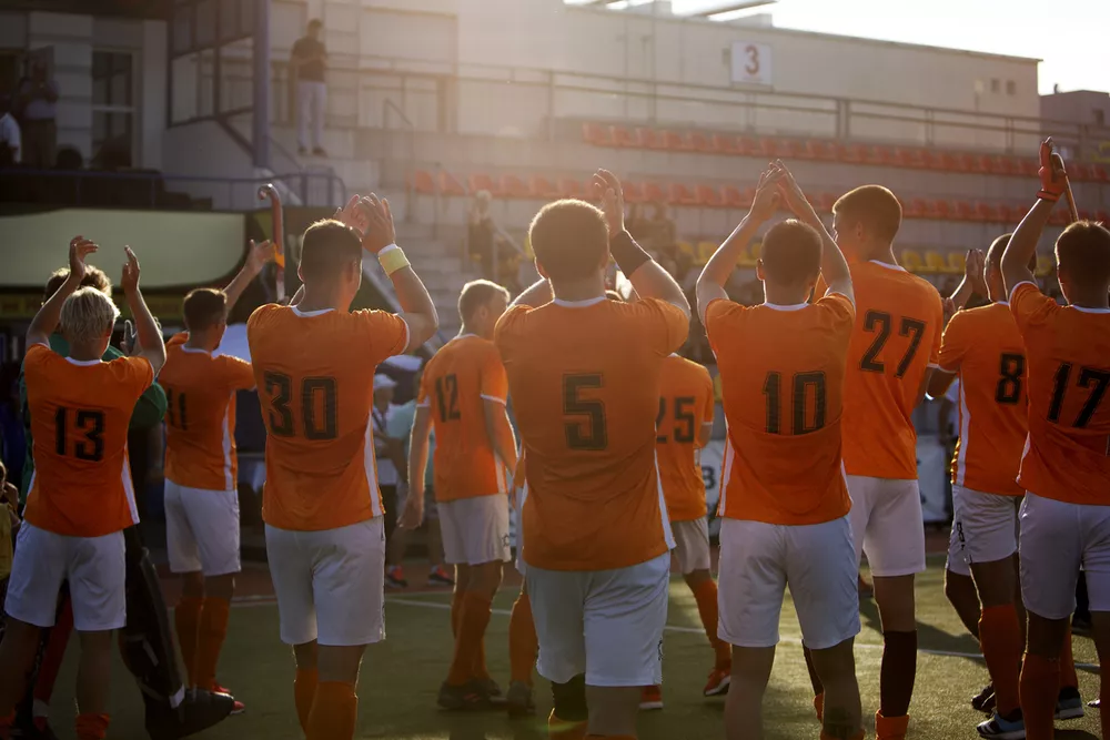Field Hockey Players Tournament Game