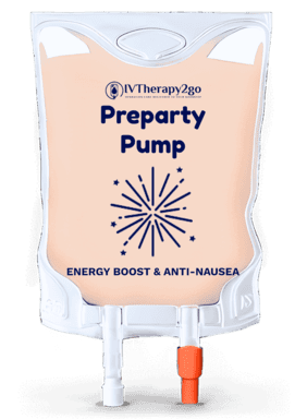 Preparty Pump IV Bag