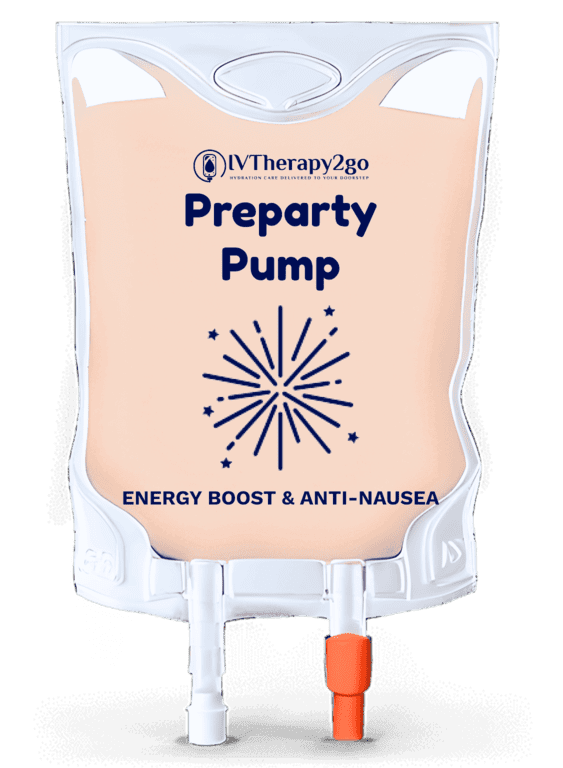 Preparty Pump IV Bag