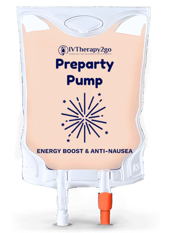 Preparty Pump IV Bag